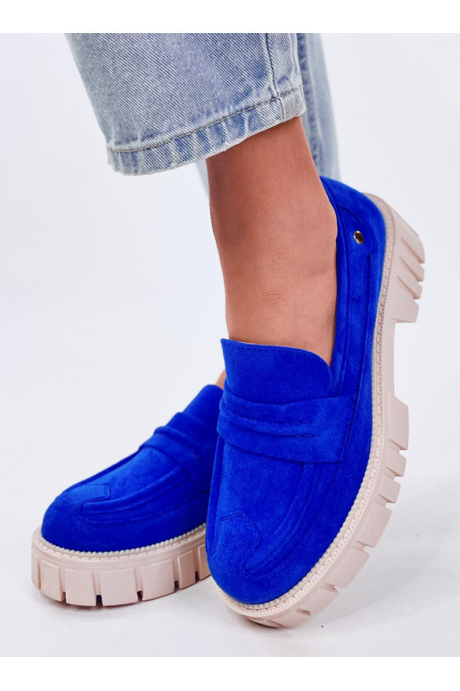 Mokasīni ar platformu CHANDRA BLUE