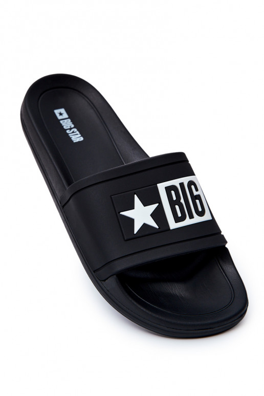 Čības Vīrieši Big Star Gumijas melnas krāsas DD174699