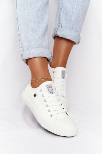Sieviešu ikdienas apavi Big Star baltas krāsas V274869 2