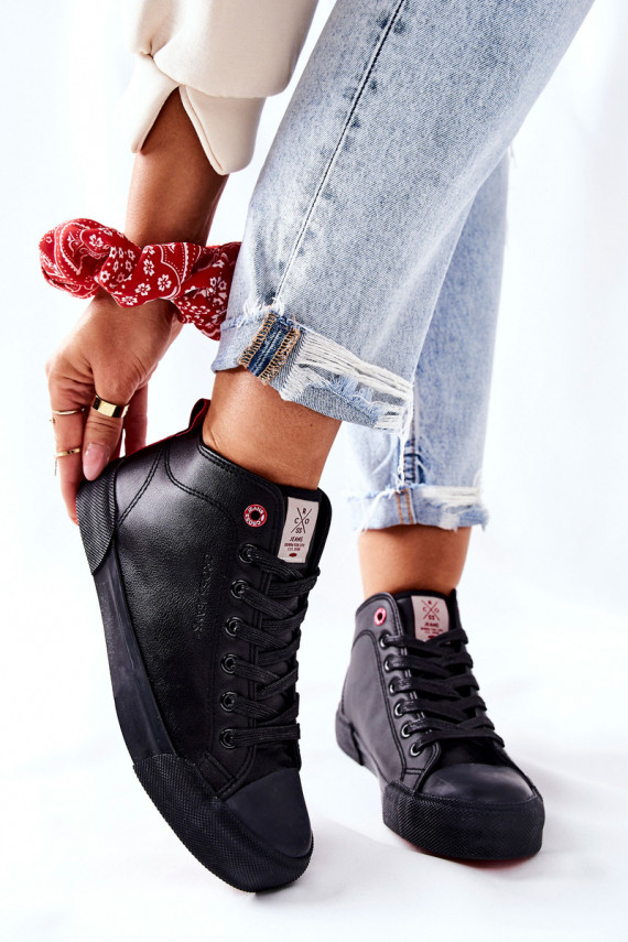 Sievišķīgs tõmblukuga Cross Jeans II2R4032C melnas krāsas