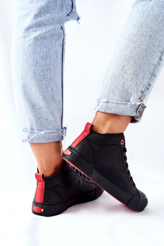 Sievišķīgs tõmblukuga Cross Jeans II2R4032C melnas krāsas