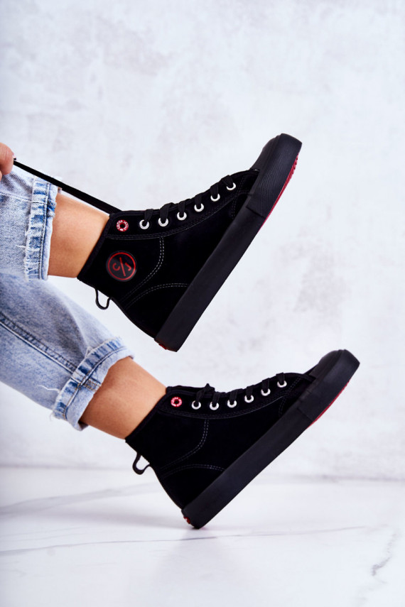 Sievišķīgs tõmblukuga Cross Jeans JJ2R4055C melnas krāsas