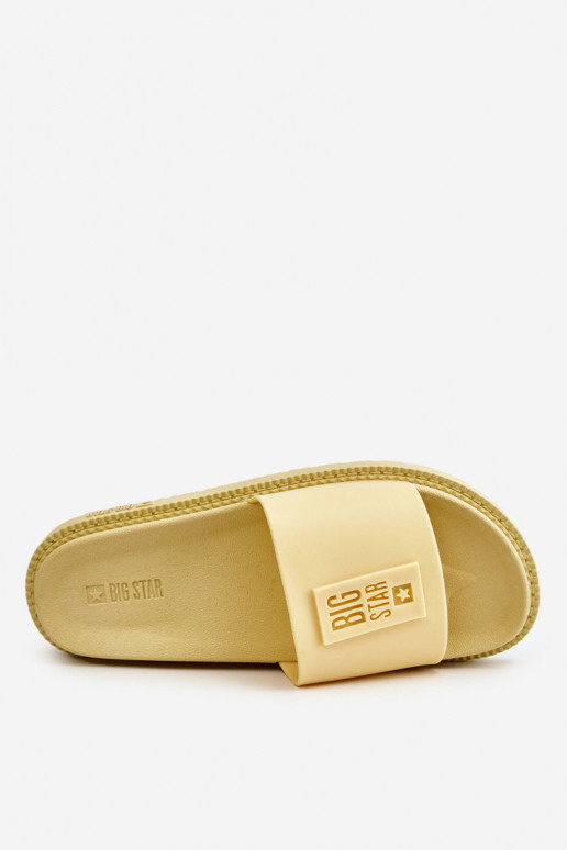 Sievišķīgs Čības Big Star LL274427 Dzelteni