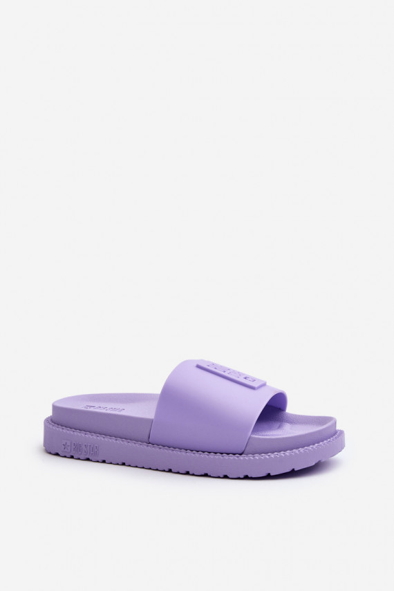 sieviešu čības Big Star LL274426 Violeta krāsa