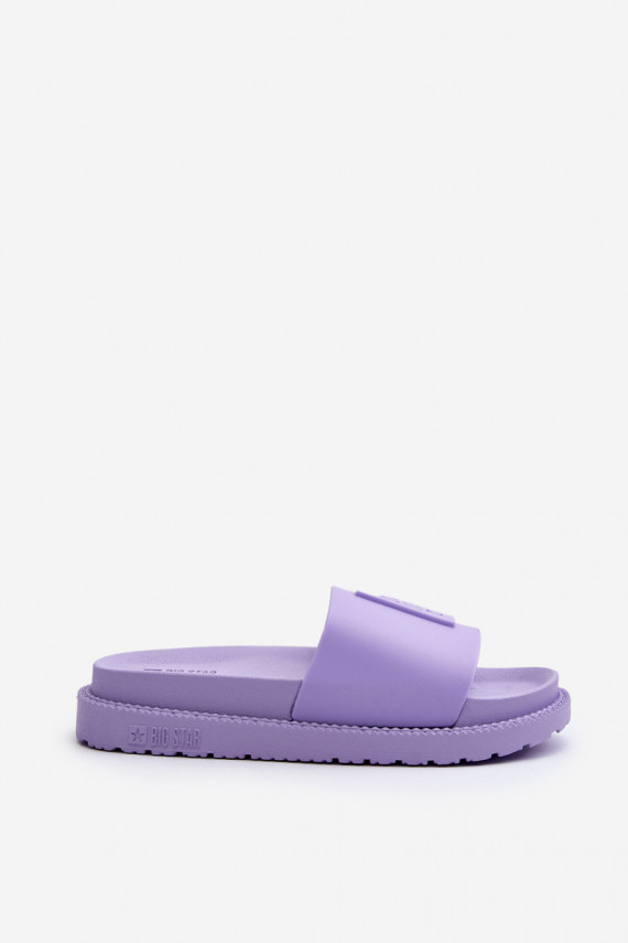 sieviešu čības Big Star LL274426 Violeta krāsa
