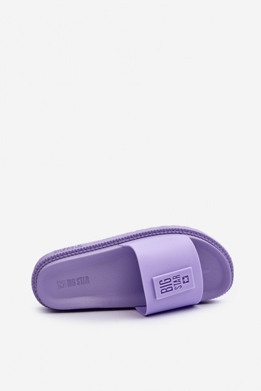 sieviešu čības Big Star LL274426 Violeta krāsa