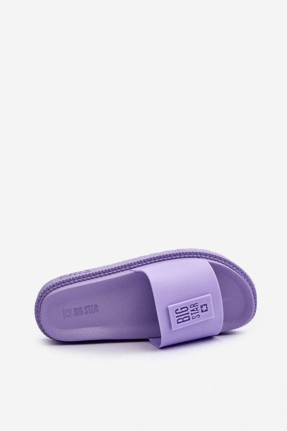sieviešu čības Big Star LL274426 Violeta krāsa