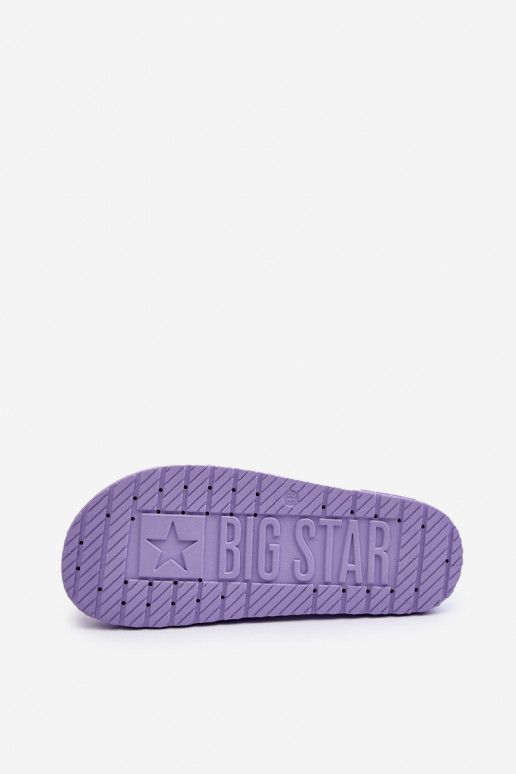 sieviešu čības Big Star LL274426 Violeta krāsa