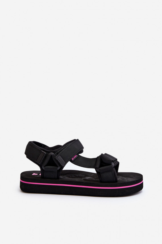 Sieviešu basenes ar platformu Lee Cooper LCW-24-05-2751L melnas krāsas