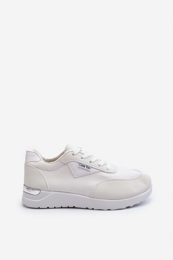 sporta apavi Sneakers modeļa apavi Sievišķīgs baltas krāsas Vovella