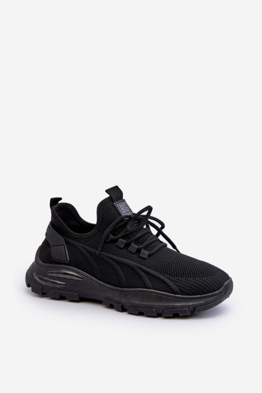 Sneakers modeļa apavi Vīrieši HI-POLY SYSTEM Big Star NN174467 melnas krāsas