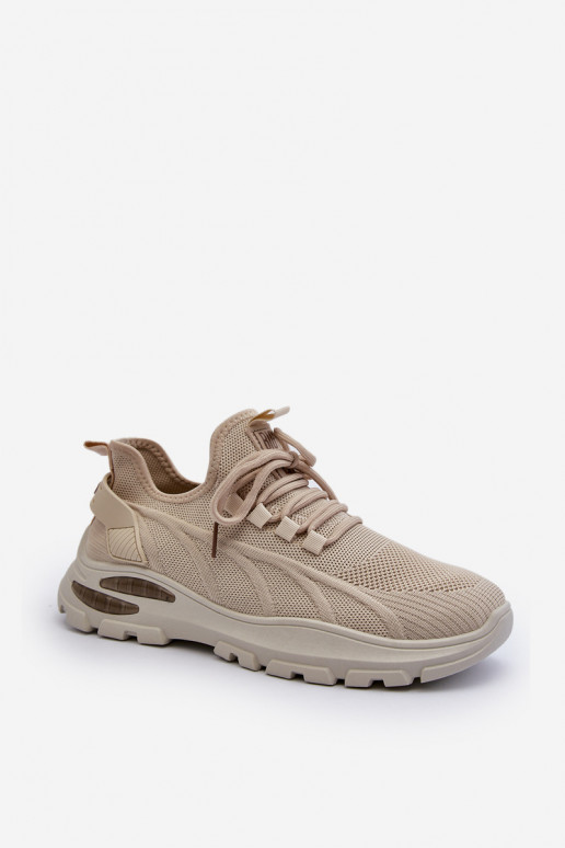 Sneakers modeļa apavi Vīrieši HI-POLY SYSTEM Big Star NN174469 smilšu krāsas