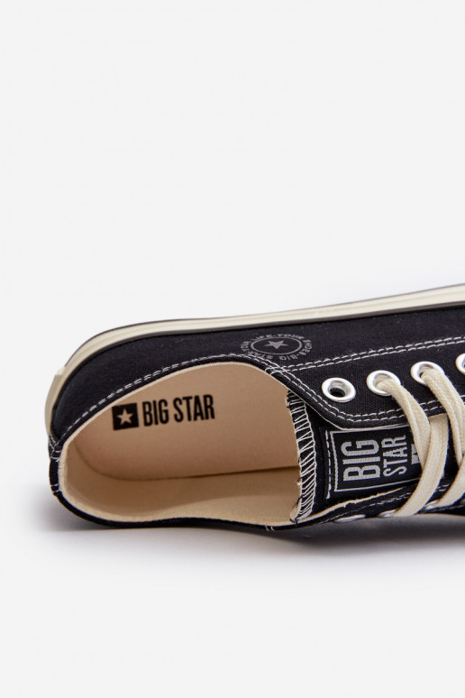 Zems sieviešu puszābaki Big Star NN274269 melnas krāsas