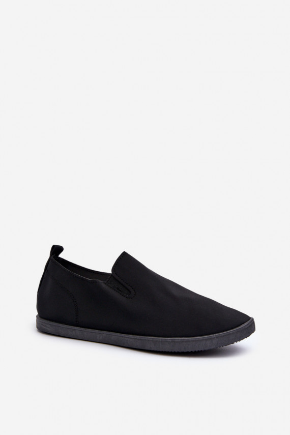Sievišķīgs Sporta apavi brīvā laika apavi Slip-On melnas krāsas Lovinia