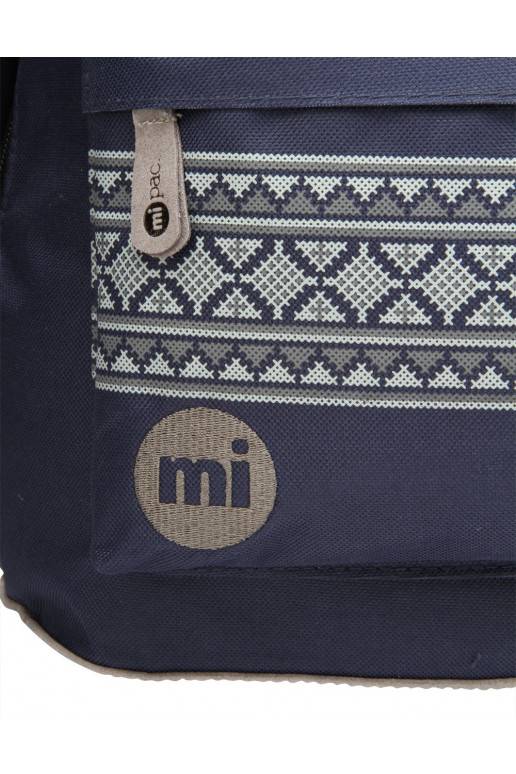 Oriģināla moderna Mi Pac mugursoma "Nordic Navy Grey"