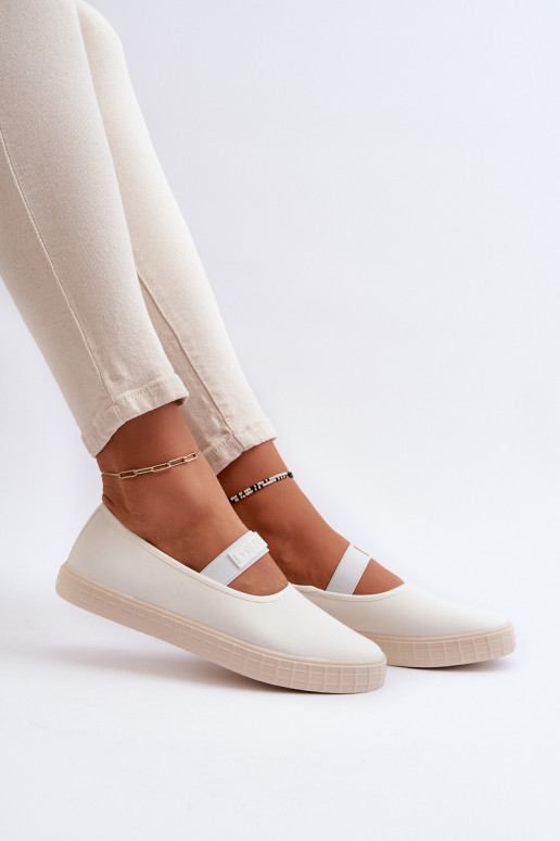 Sieviešu apavi Big Star NN274601 baltas krāsas