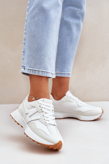 sporta apavi Sneakers modeļa apavi Sievišķīgs baltas krāsas Britma 2