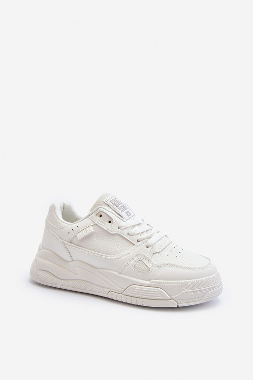 Sievišķīgs Sneakers modeļa apavi Big Star NN274667 baltas krāsas