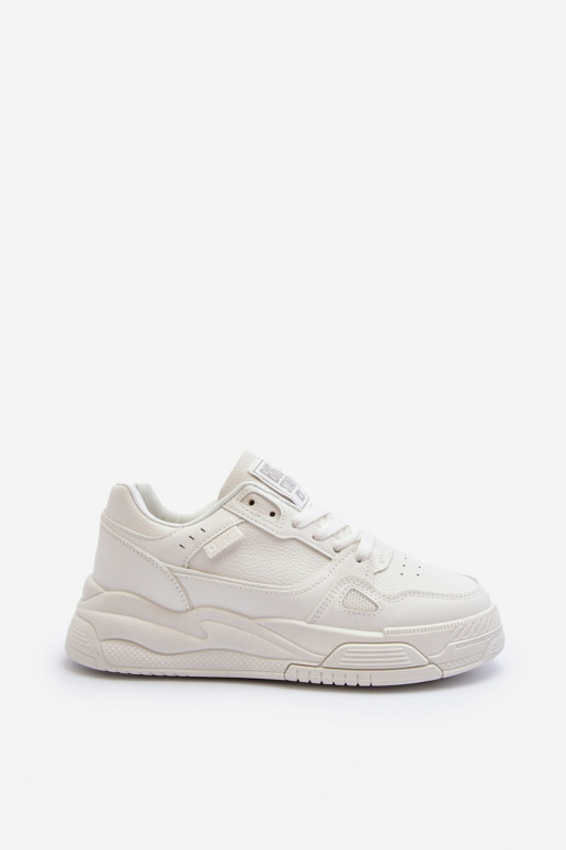Sievišķīgs Sneakers modeļa apavi Big Star NN274667 baltas krāsas