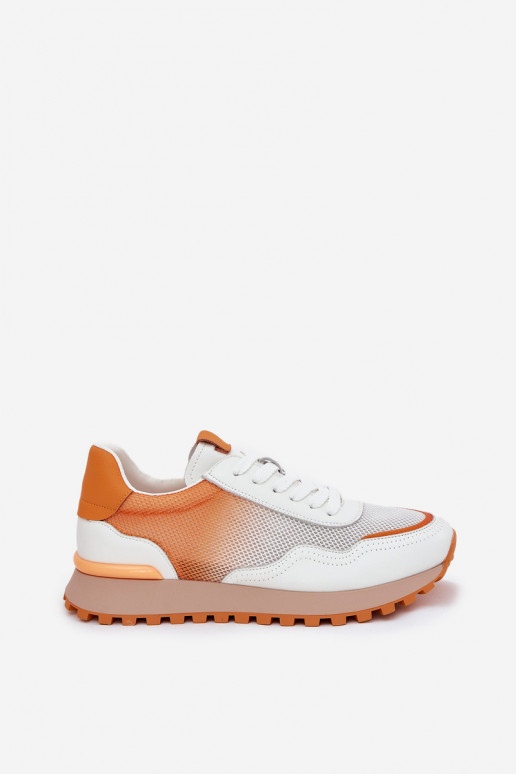 Āda sporta apavi ar tīkliņu Sievišķīgs Vinceza 66775 oranžas krāsas