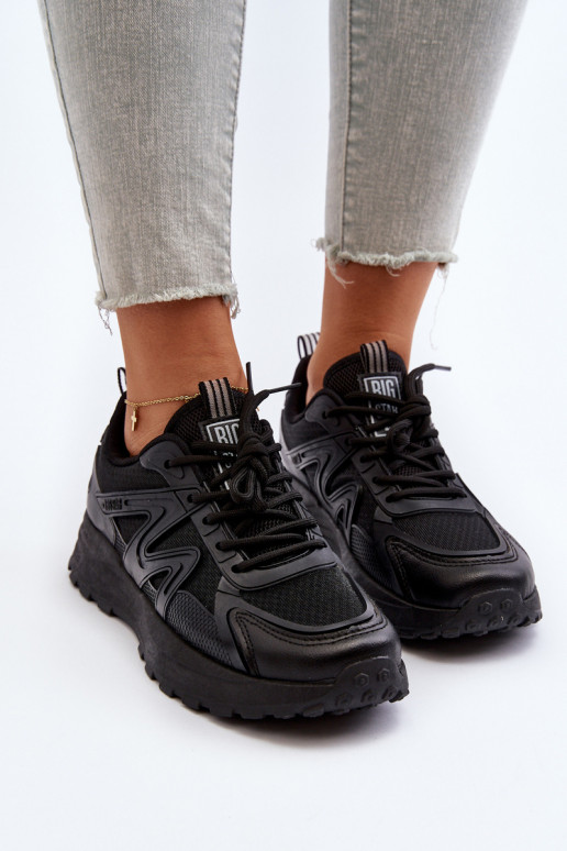 Stilīgasrnas brīvā laika apavi Big Star NN274A085 melnas krāsas Stilīgasrnas brīvā laika apavi Big Star NN274A085 melnas krāsas