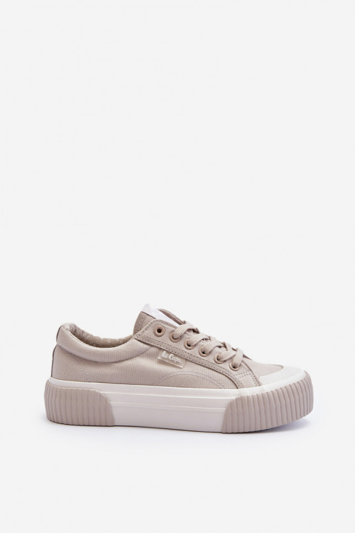 sieviešu puszābaki ar masīvu zoli Lee Cooper LCW-24-31-2178 Pelēkas krāsas