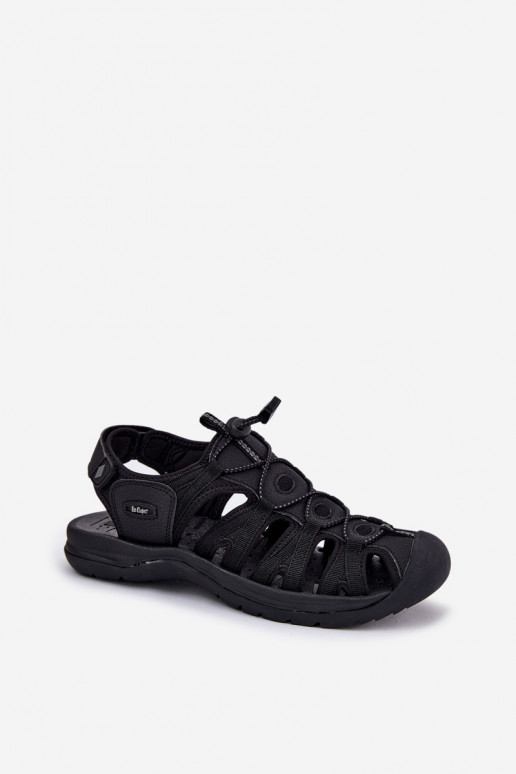Sportiska stila sandales Vīrieši Lee Cooper LCW-24-03-2313M melnas krāsas
