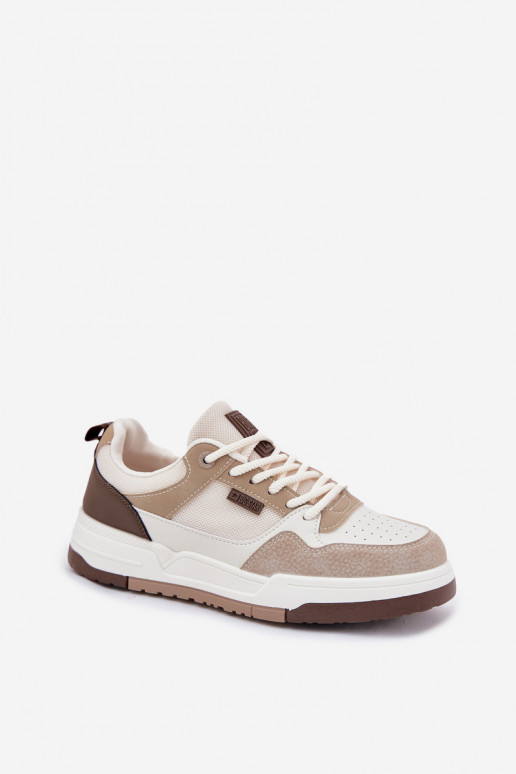 Sneakers modeļa apavi Vīrieši Big Star RR174604 smilšu krāsas