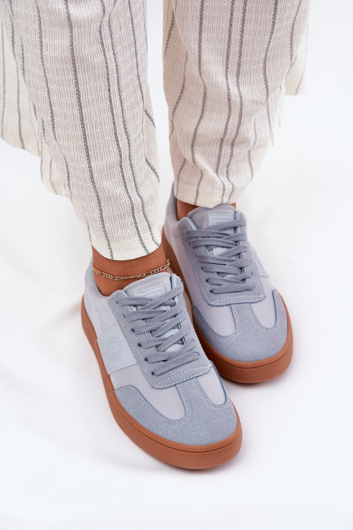 Sneakers modeļa apavi Sievišķīgs Big Star RR274805 Zilas krāsas