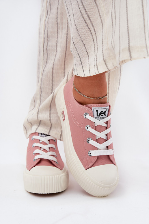 sieviešu puszābaki ar platformu LEE ISLA C WOMEN LOW 50251001 Rozā krāsas