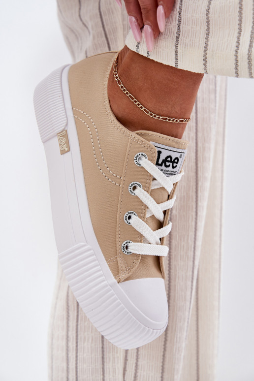 sieviešu puszābaki ar platformu LEE ISLA C WOMEN LOW 50251001 smilšu krāsas