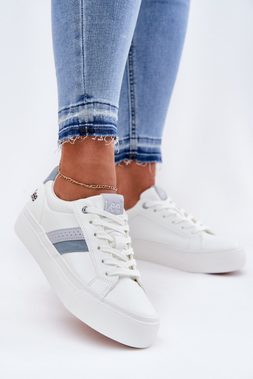 Sneakers modeļa apavi Sievišķīgs LEE LAYLA WOMEN LOW 50251003 baltas krāsas