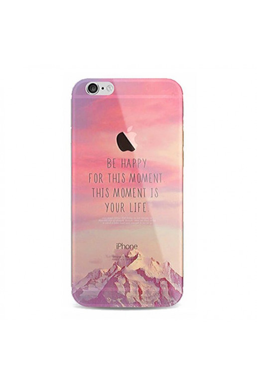 Telefona vāciņš IPHONE 5/5S - BE HAPPY FOR THIS MOMENT ETUI16WZ25