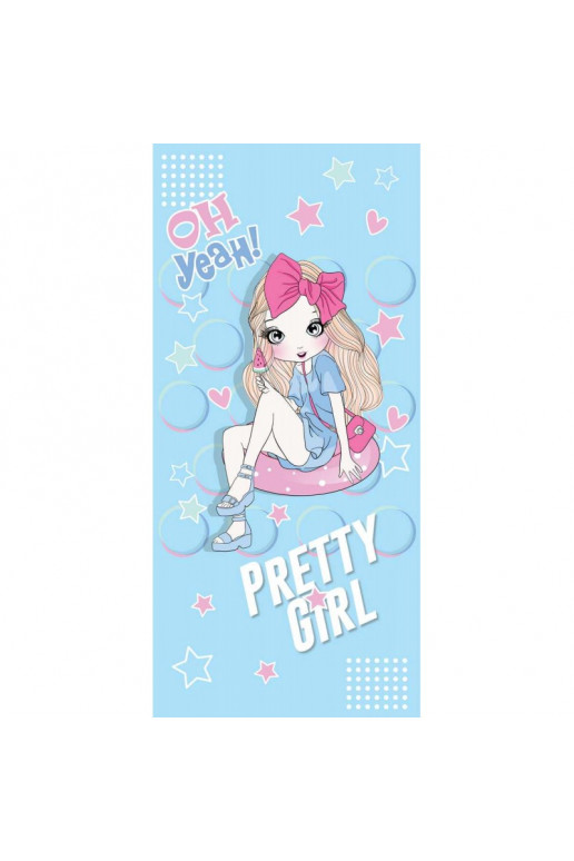 Pludmales dvielis 150x70 Pretty Girl REC47WZ7