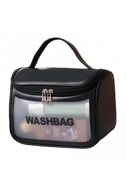 Salokāma kosmētikas somiņa WASHBAG  melna krāsa KS46CZ