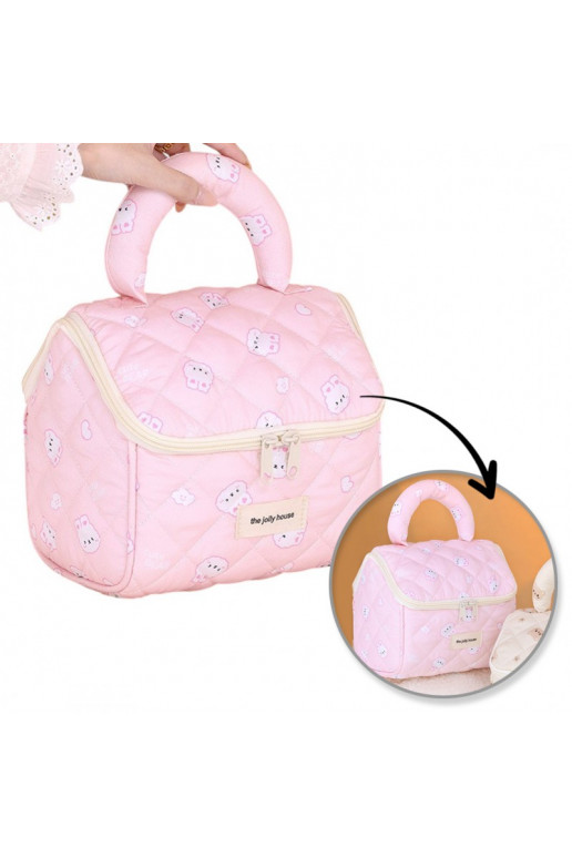 Salokāma kosmētikas somiņa elegancka   BUNNY  KS131R