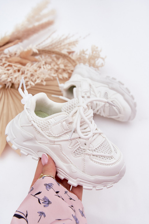 sporta apavi Sneakers modeļa apavi Bērnu apavi baltas krāsas Tilvianea