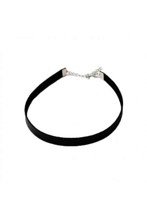 Kakla rota melnā krāsā CHOKER AKSAMITKA TASIEMKA N475