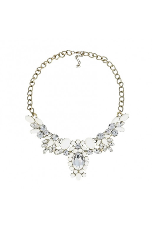 Kakla rota Kolia Diadem balts N73B