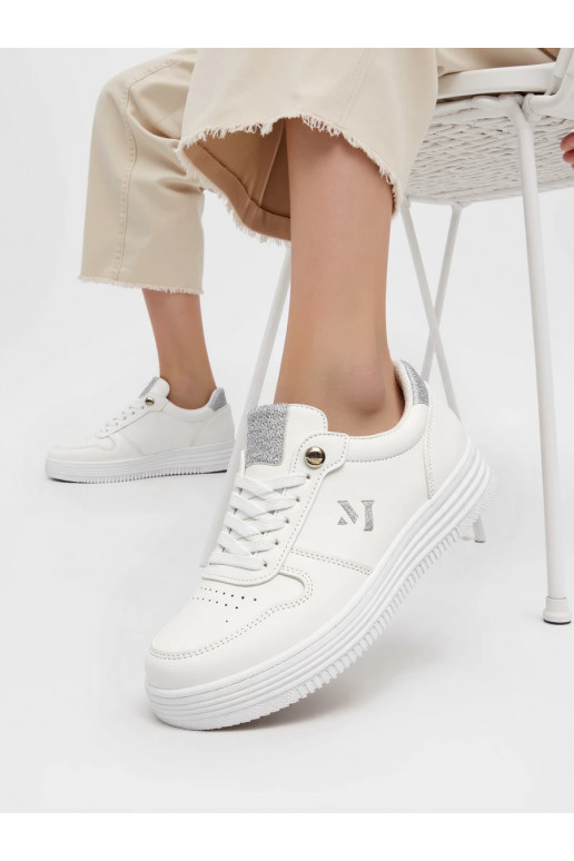Sievišķīgs Sneakers modeļa apavi MELIA Silver