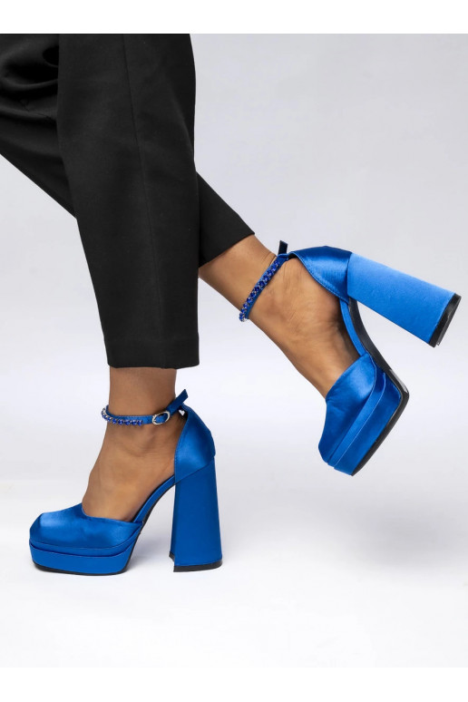 Sievišķīgs Kurpes ar platformu LARISSA BLUE