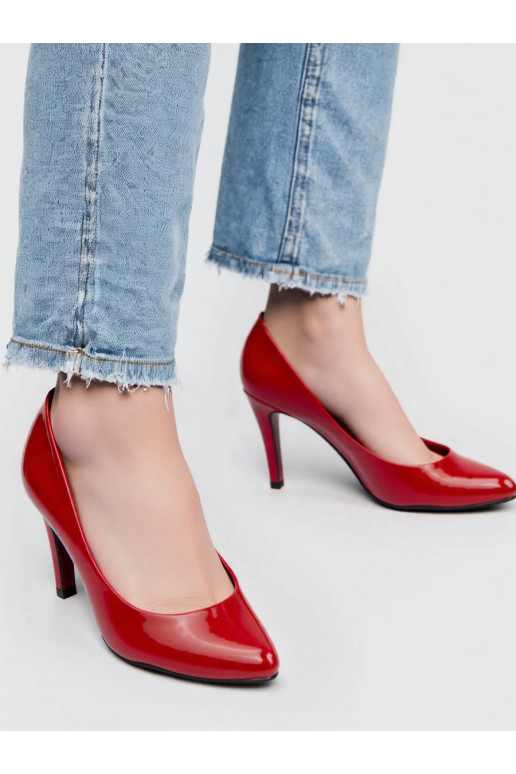 Sievišķīgs augstpapēžu kurpes LAVITA RED