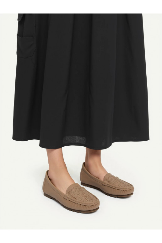 Mokasīni Naturia Beige