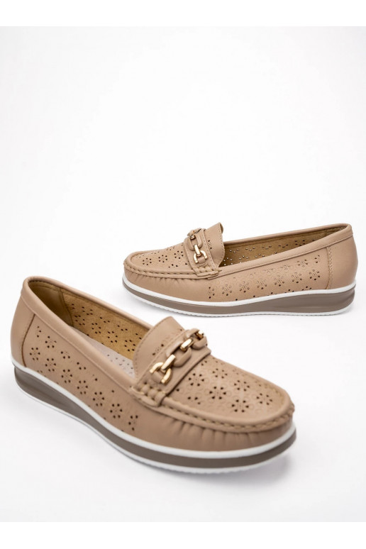 Mokasīni Arleta Beige