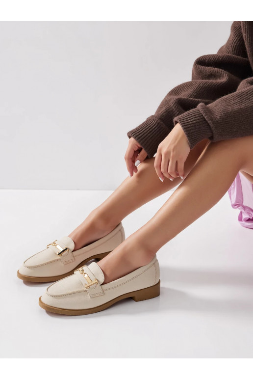 Mokasīni Elwira BEIGE