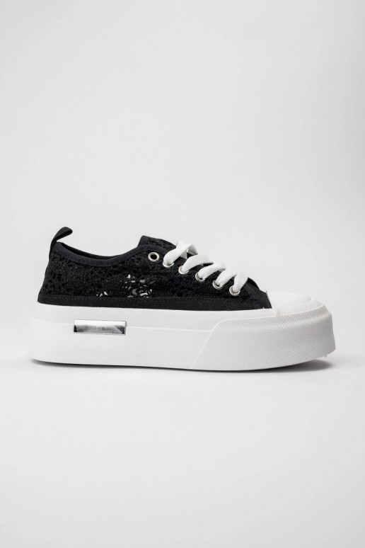 Sievišķīgs Sneakers modeļa apavi LACE BLACK
