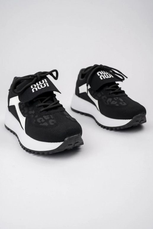 Sievišķīgs Sneakers modeļa apavi JET BLACK