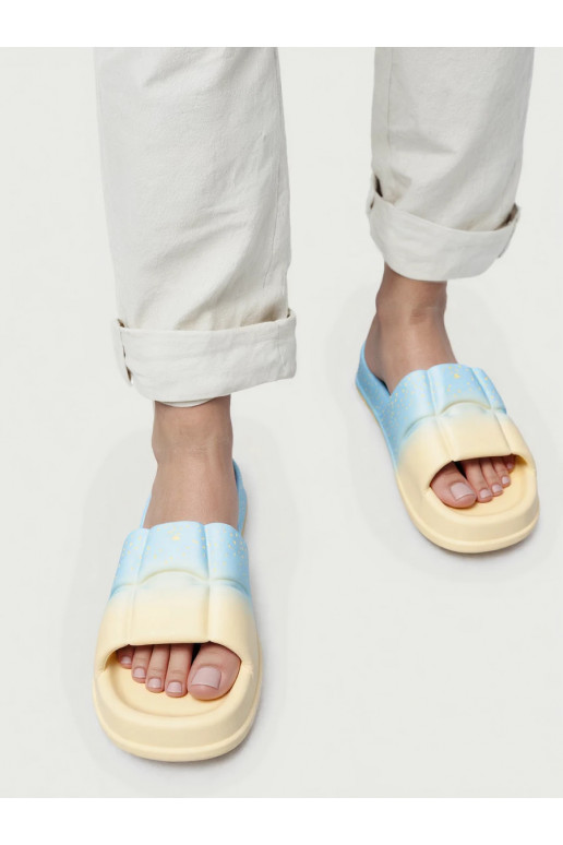 Sievišķīgs Čības ESTRELLA BLUE/CREAM