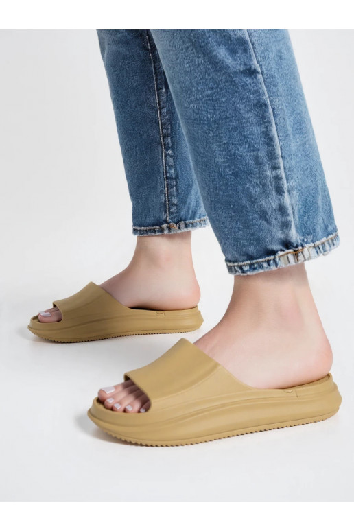 Sievišķīgs Čības COMFORT SLIDE BEIGE