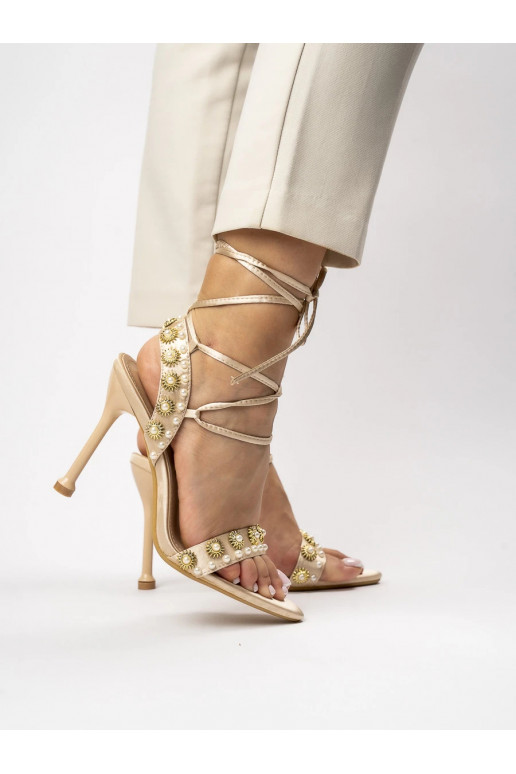 sandales Carmen champagne